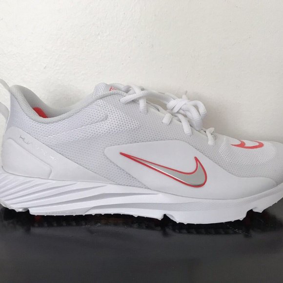 Nike Alpha Huarache 8 Pro TF Turf LAX Lacrosse White CZ6559-105 Mens 9.5 NEW main image 4